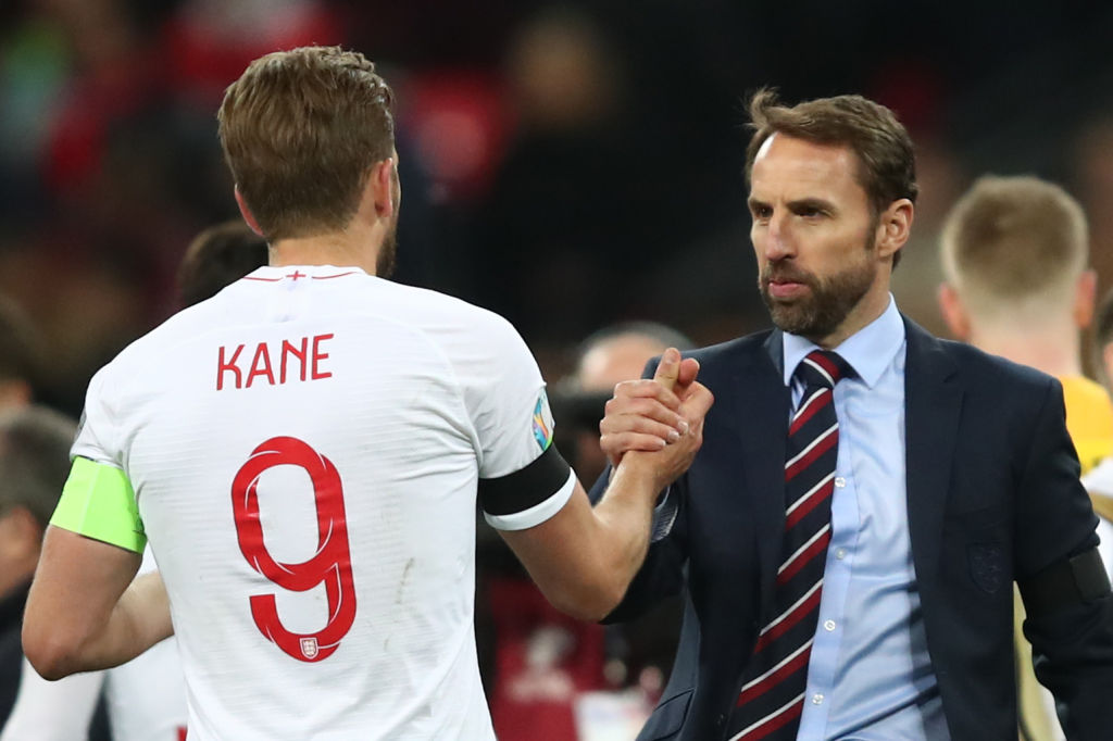 Have to say Harry Kane looks favourite to go and break Wayne Rooney's record, proclaims Gareth Southgate