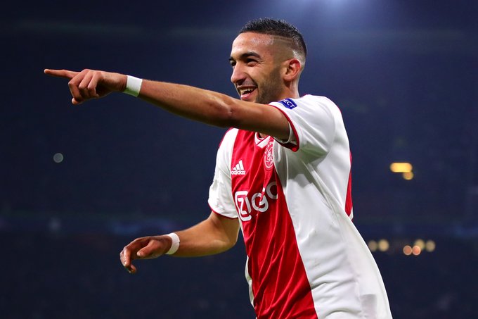 Chelsea sign Ajax’s Hakim Ziyech for fee rising up to €44 million