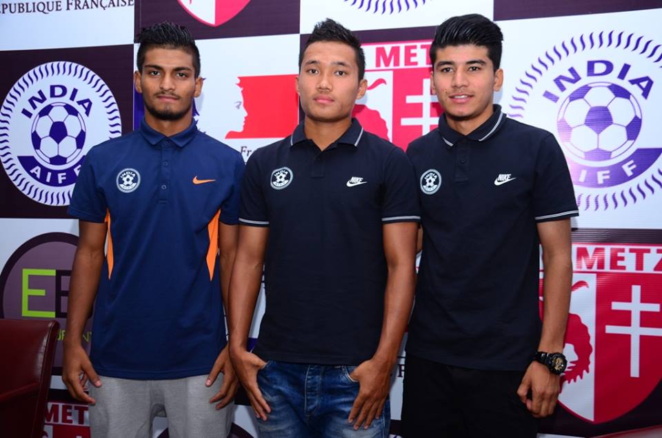 Three Indian U-19 players to train with French Club FC Metz