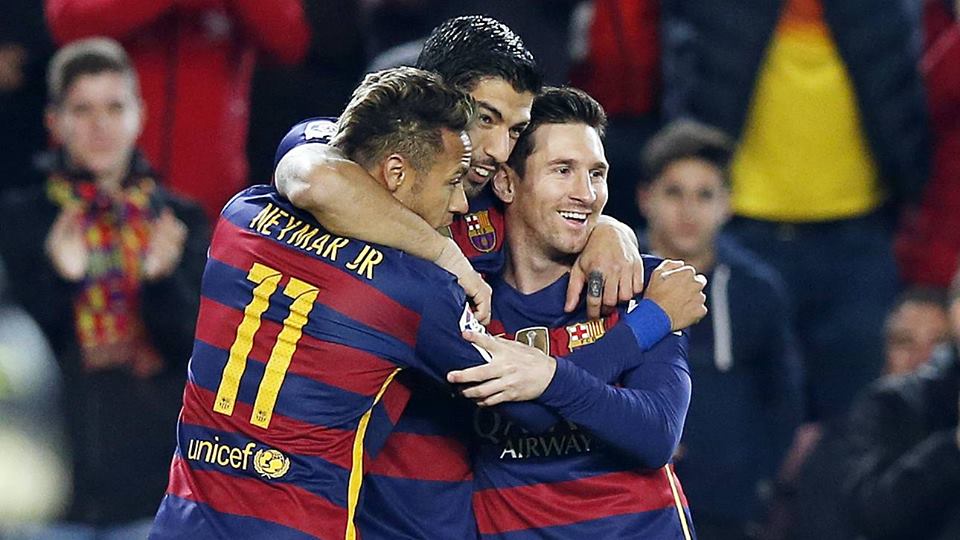 MSN, the best attacking trio ever?