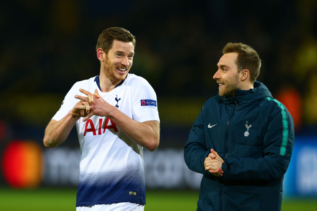Jan Vertonghen and Christian Eriksen should stay at Tottenham, urges Jose Mourinho