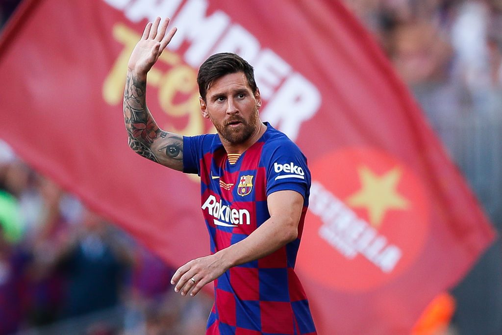 Lionel Messi is happy to be at Barcelona now, claims Lionel Scaloni