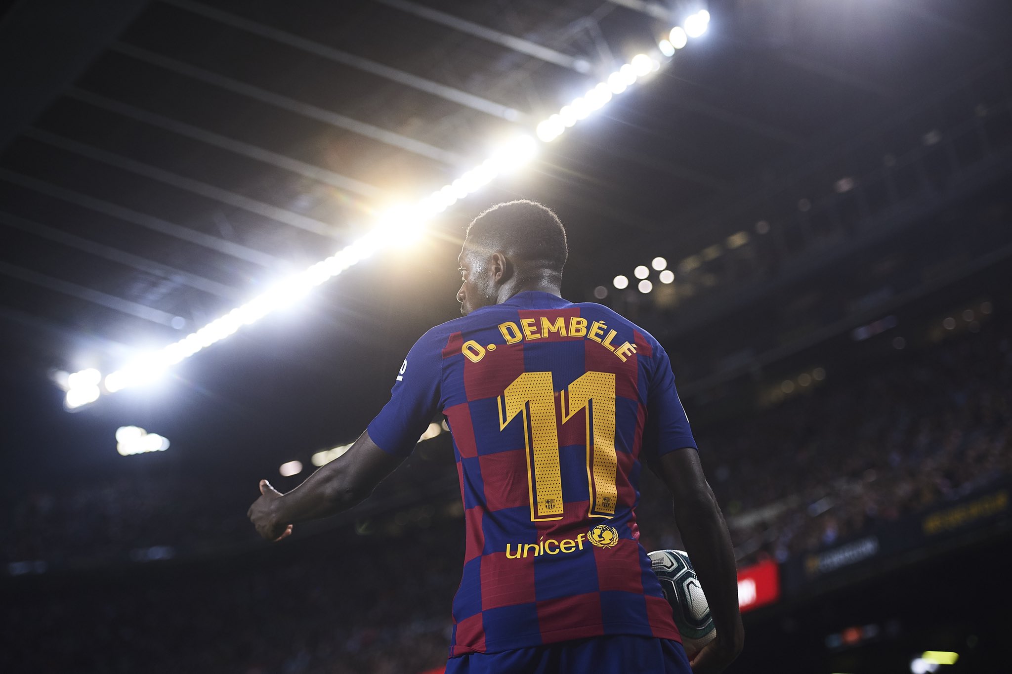 Ousmane Dembele re-signs with Barcelona on two-year contract until 2024