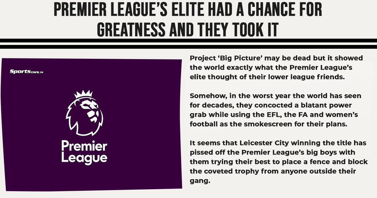 Satire Saturday | Premier League’s elite had a chance for greatness and they took it