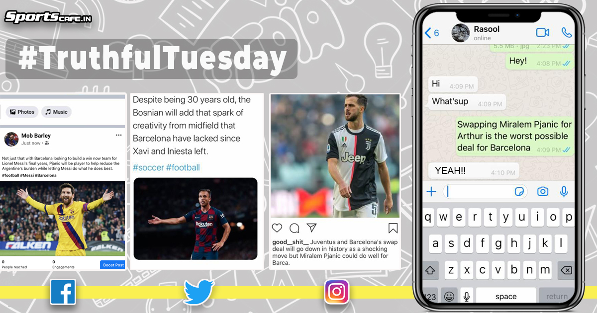 Truthful Tuesday | Miralem Pjanic just might be one of Barcelona’s best moves in a long time