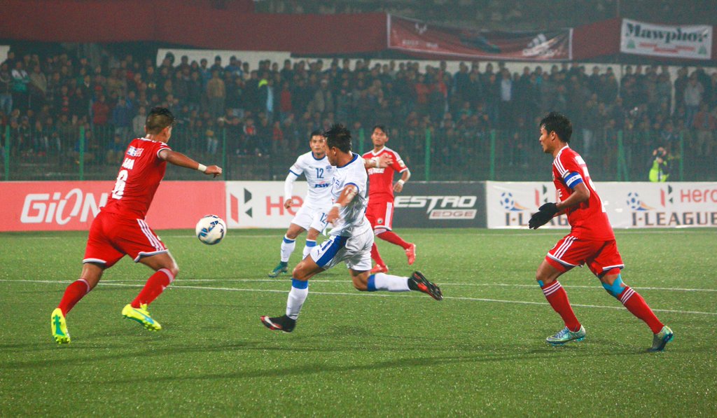 I-League 2015/16: Bengaluru cut Bagan’s lead at top with easy win over Shillong
