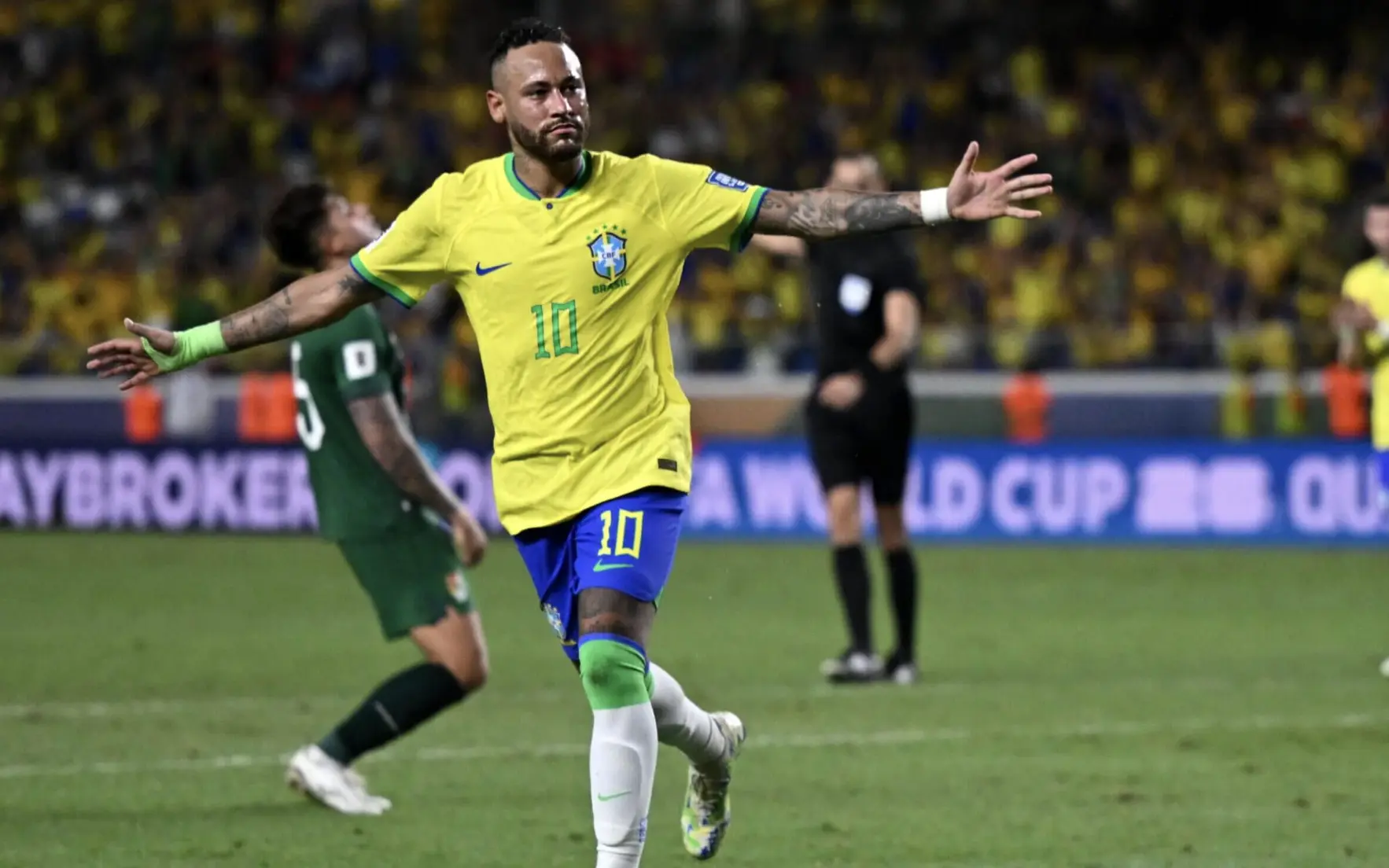 Emiliano Diaz Wishes Neymar a World Cup Triumph