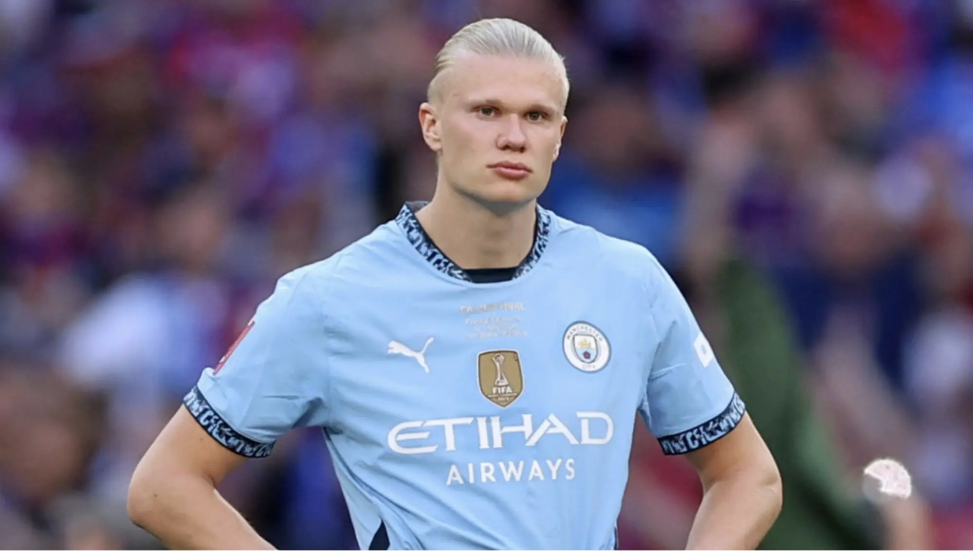 Erling Haaland Reacts After Playing a Draw against Arsenal 