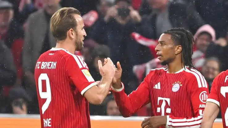 Kane Hails Olise After Bayern’s 6-1 Rout Despite Arsenal Showdown Blow.