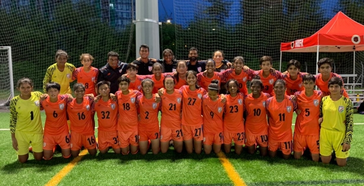 India U-17 women thrash Hong Kong U-18 side