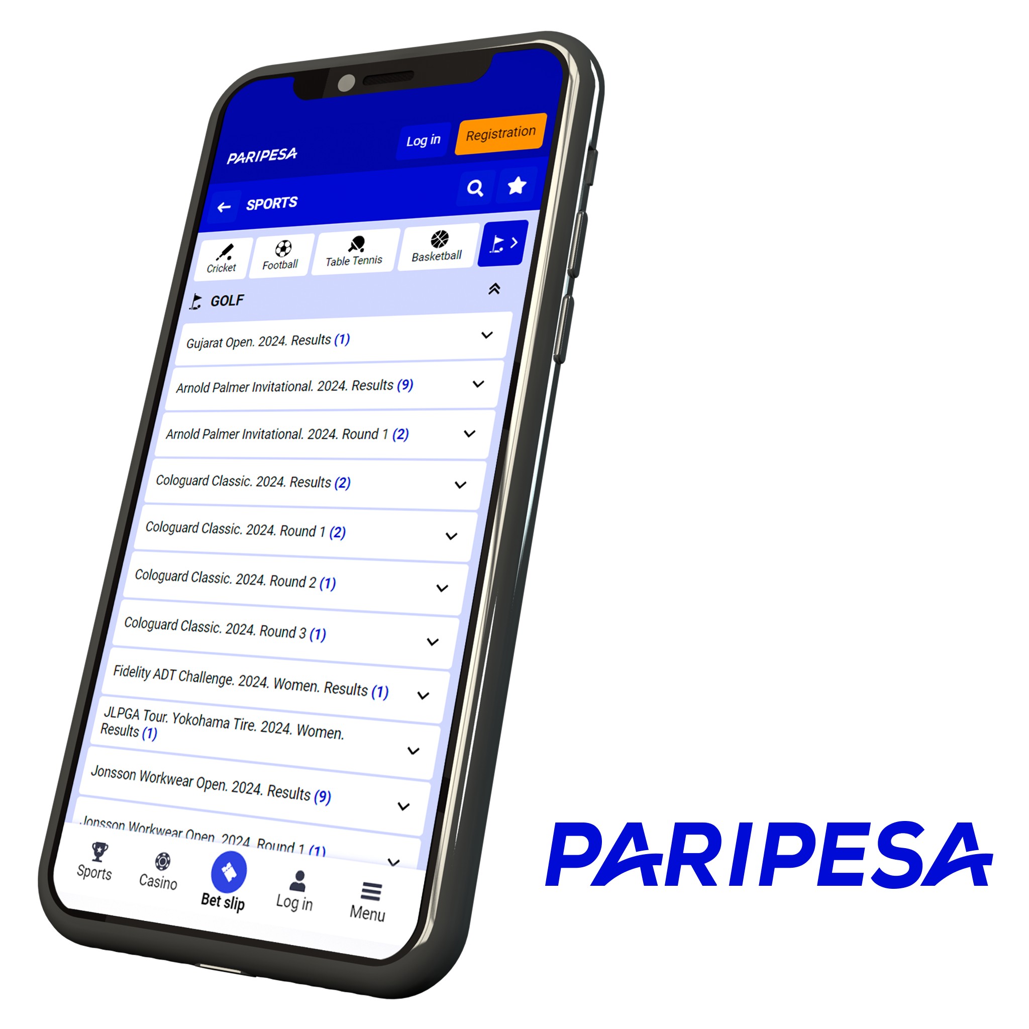 Explore the Paripesa app today and discover the ultimate destination for golf betting enthusiasts.