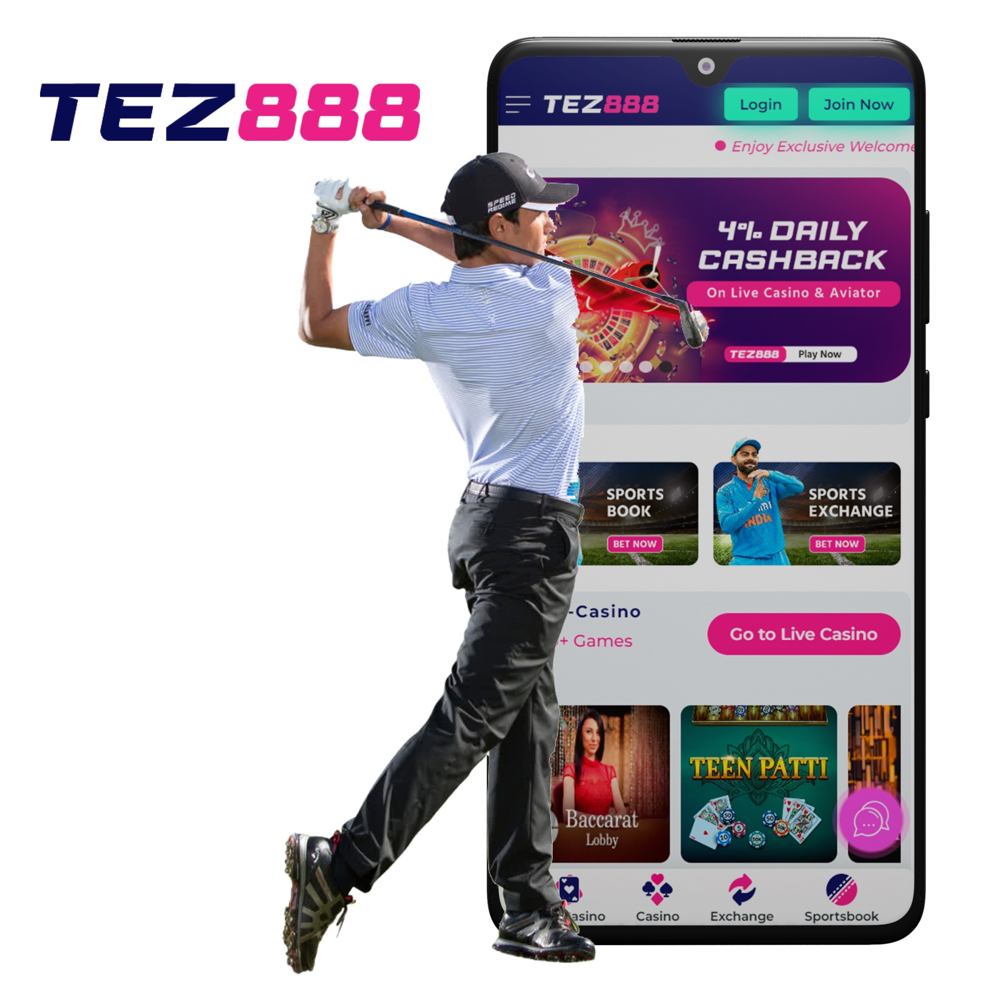 Discover the excitement of online betting with Tez888 app and elevate your gaming emotions today.