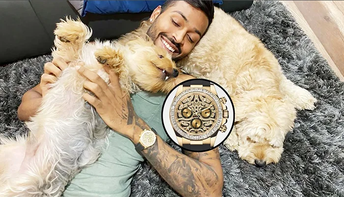 Hardik Pandya’s Rolex Oyster Perpetual Daytona Cosmograph watch.