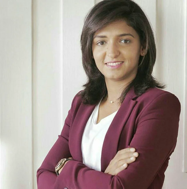 Harmanpreet Kaur in a photo shoot.