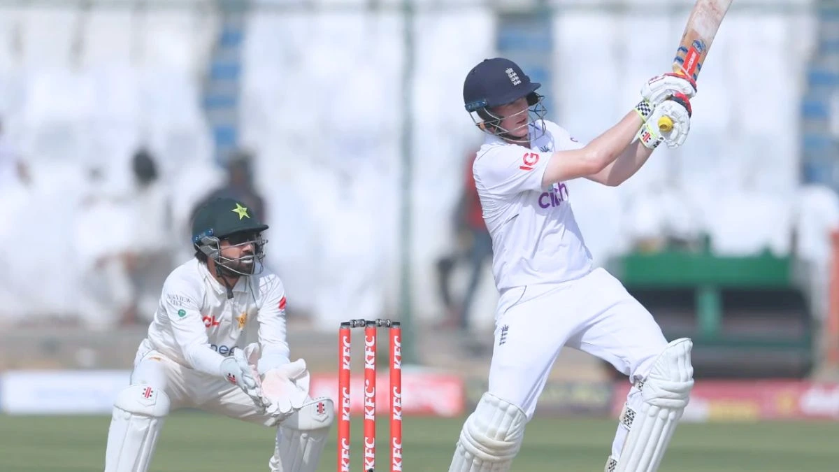 Harry Brooks third consecutive century on December 18, 2022.