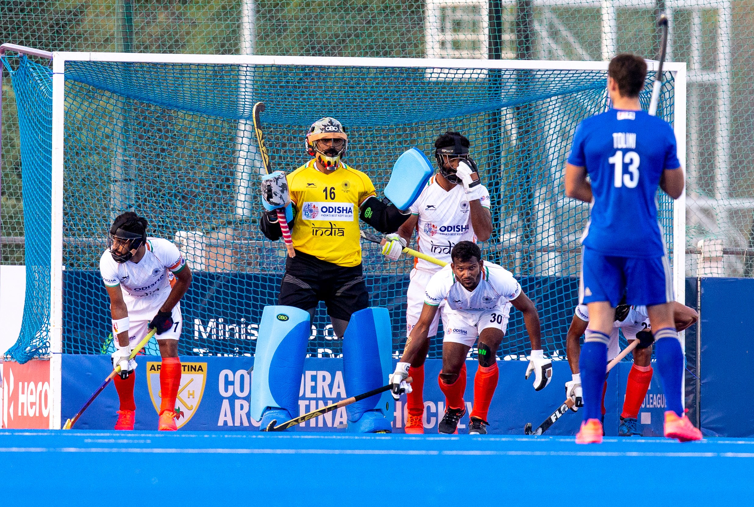India script second consecutive victory over Olympic champions Argentina