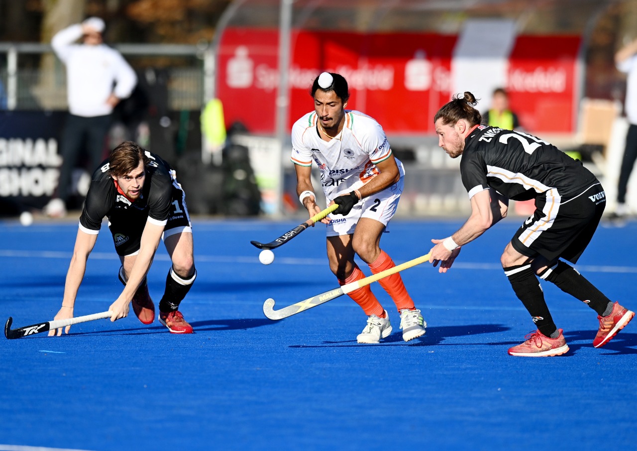 Indian men's hockey team play out 1-1 draw against Germany