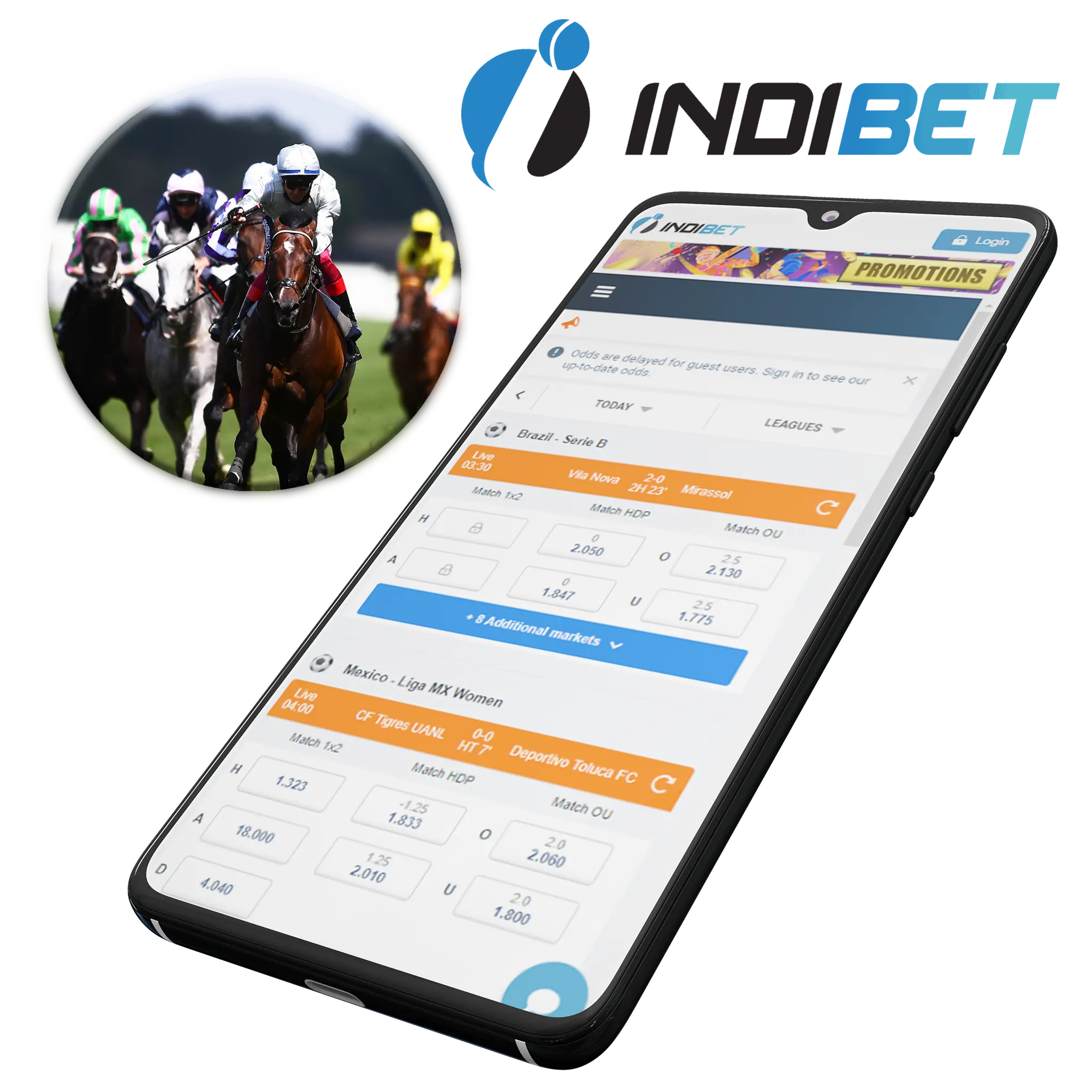 The Mostbet app has key advantages for horse racing betting.