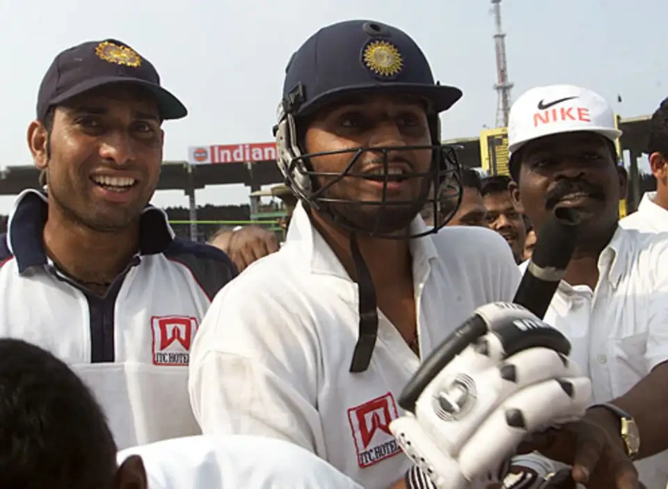 India defeated Australia by 2 wickets on 22 March 2001.