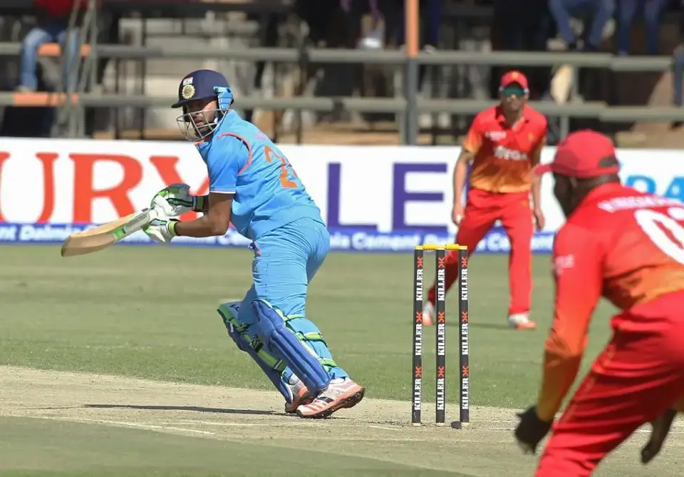 India defeated Zimbabwe by 10 wickets.