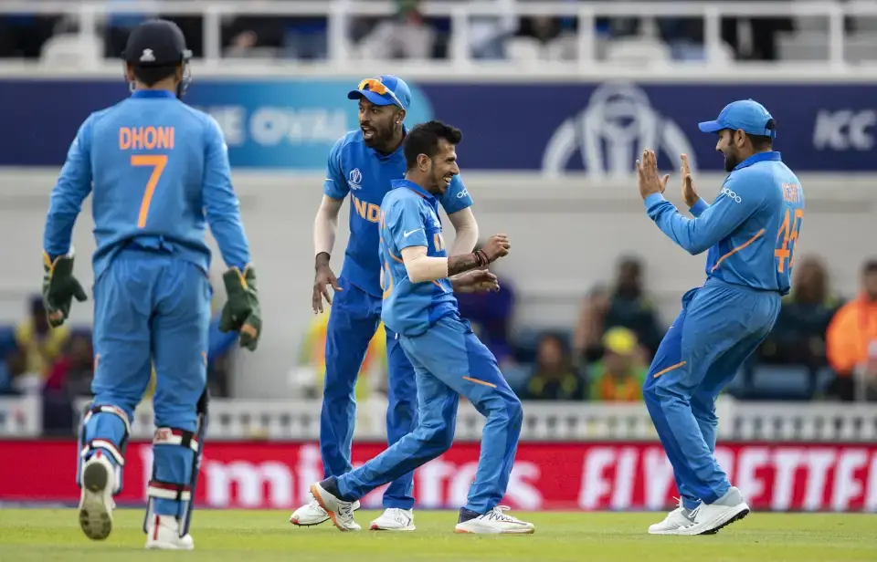 India defeated Australia by 5 wickets.