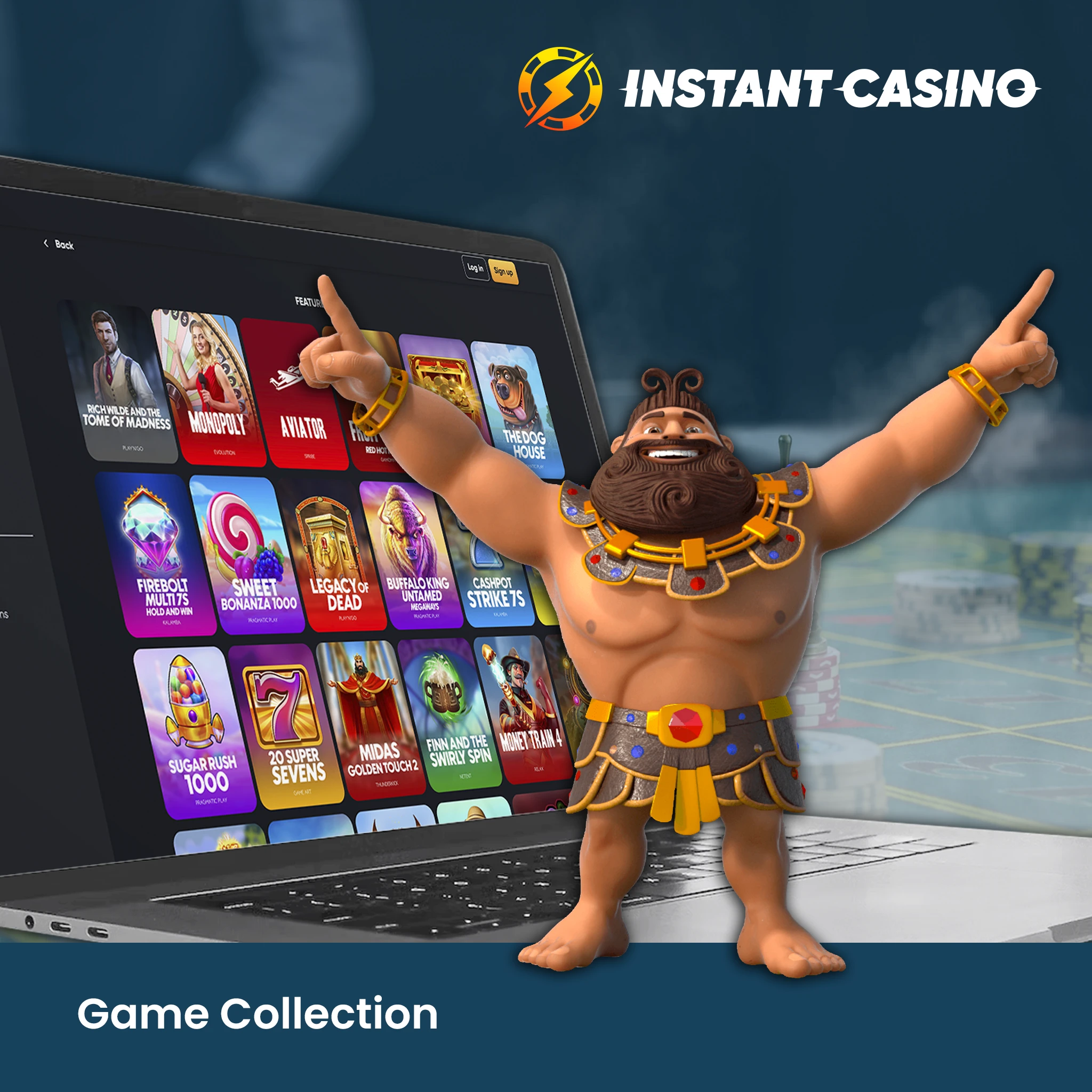 Instant Casino’s Game Collection.