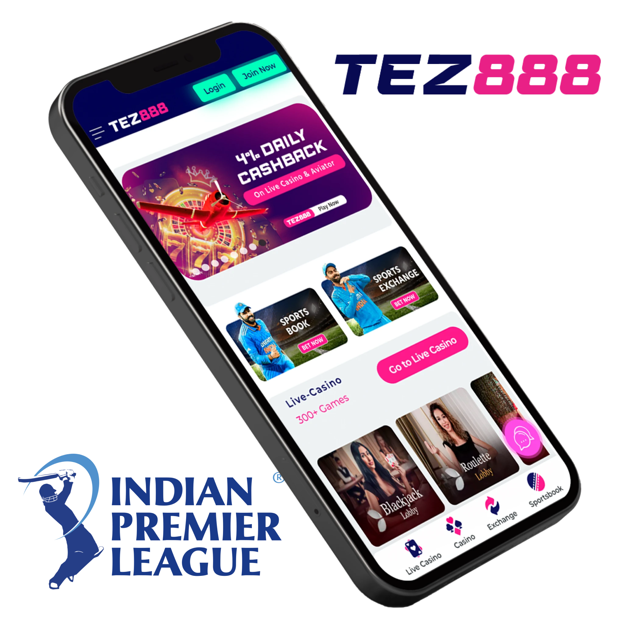 Access Tez888 and start betting on IPL matches hassle-free!