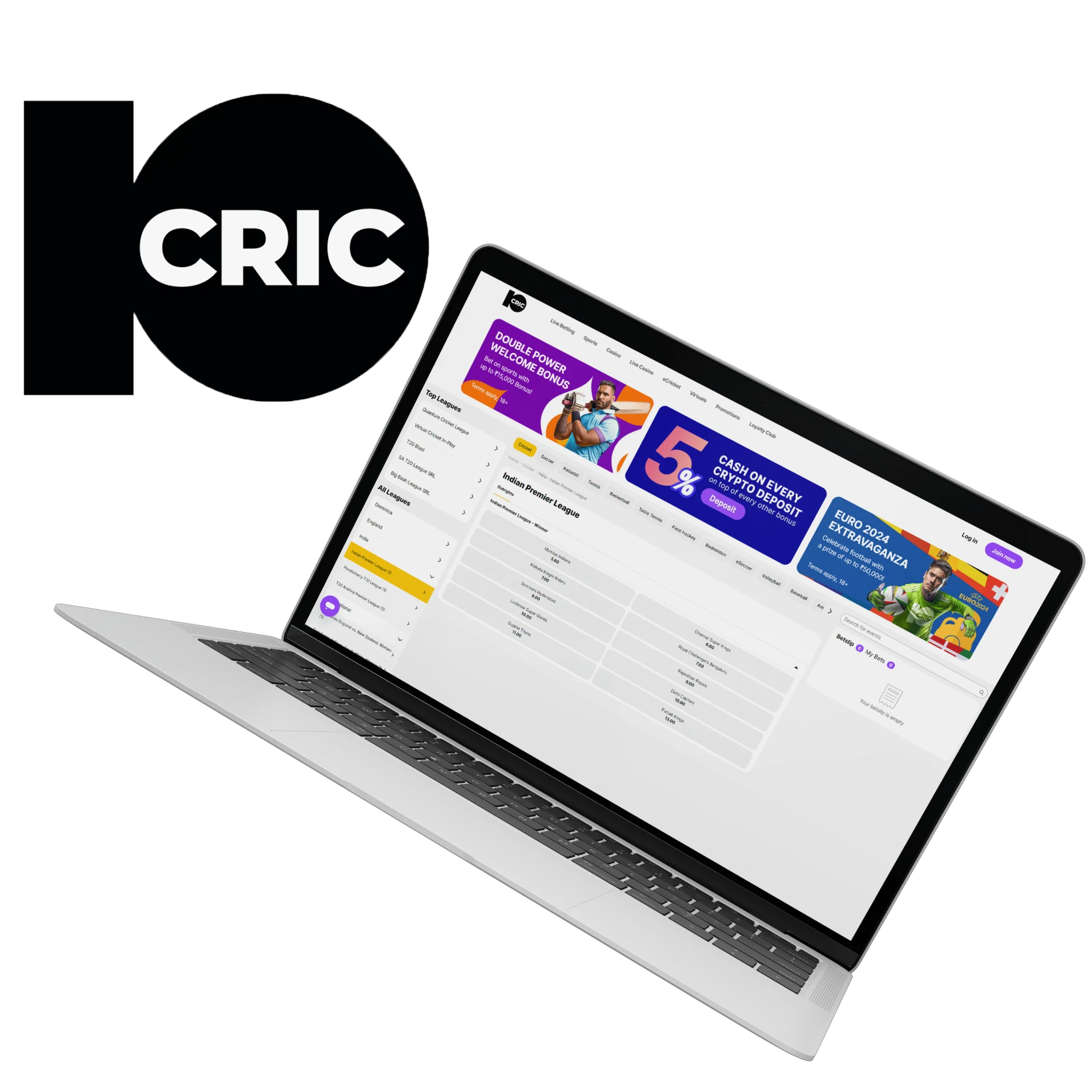 10cric is a gambling platform with daily live cricket broadcasts and extremely high odds.