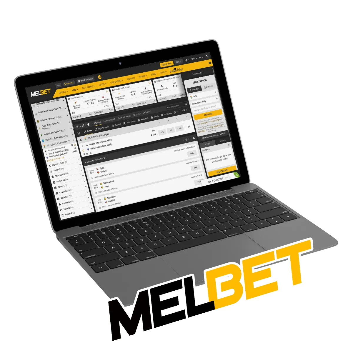 On Melbet you find many IPL cricket events available for betting.