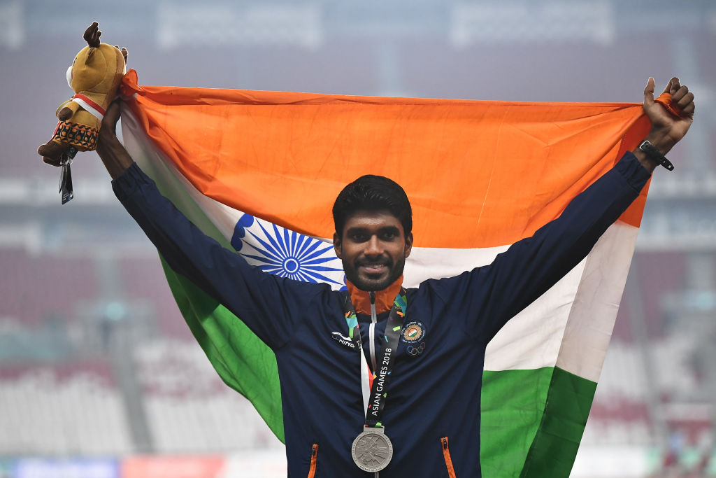 Asian Games | Jinson Johnson bags gold in the men’s 1500m event