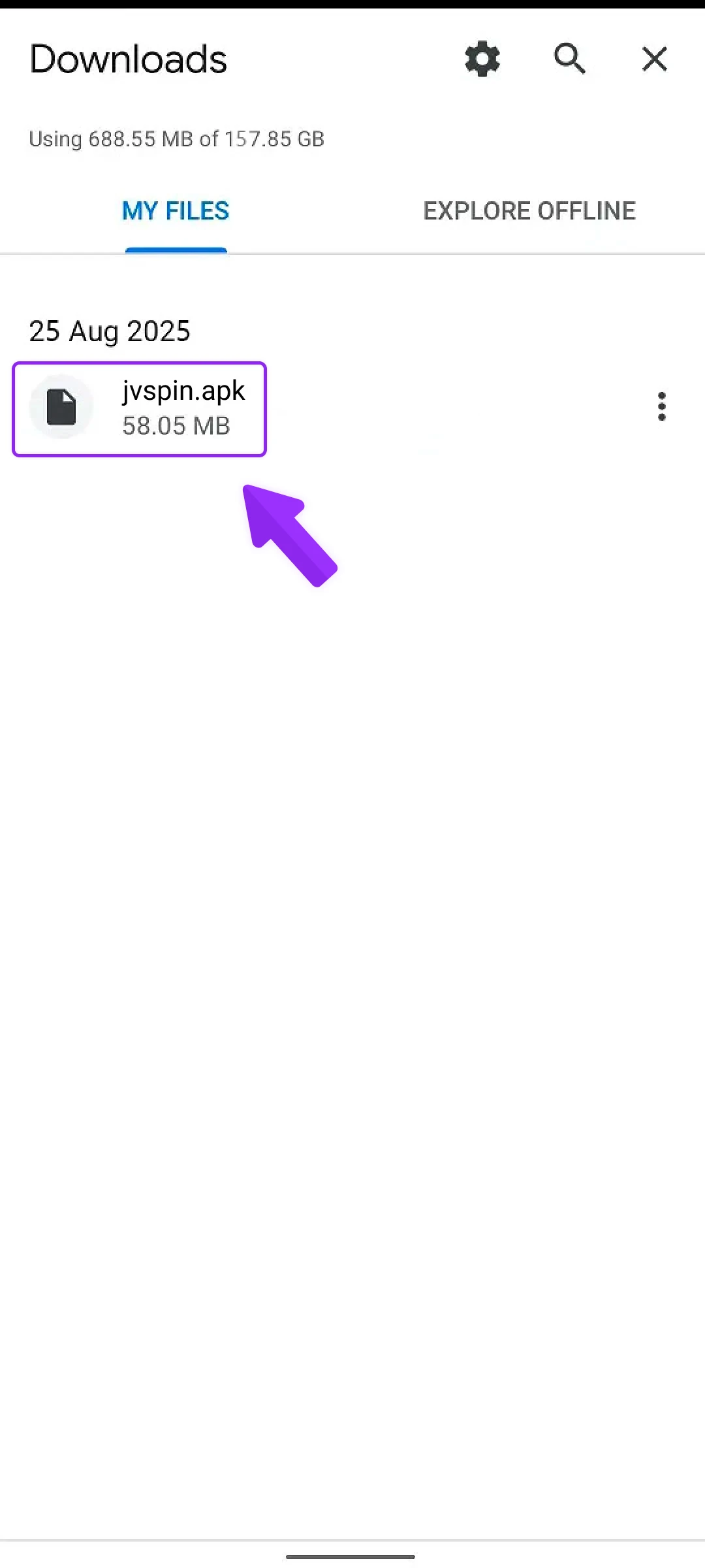 Tap "Install" when prompted to begin the process.