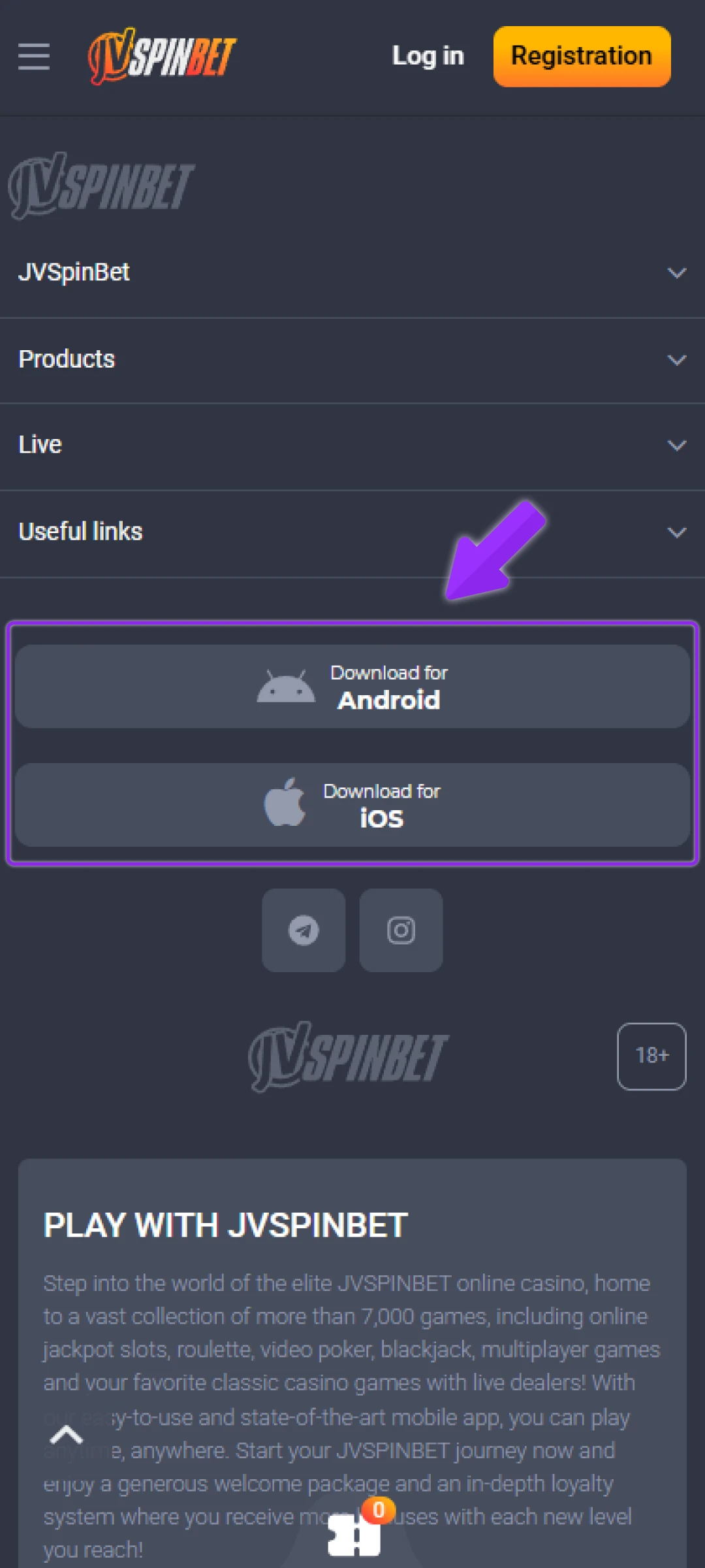 Visit the official website to download the apk file.