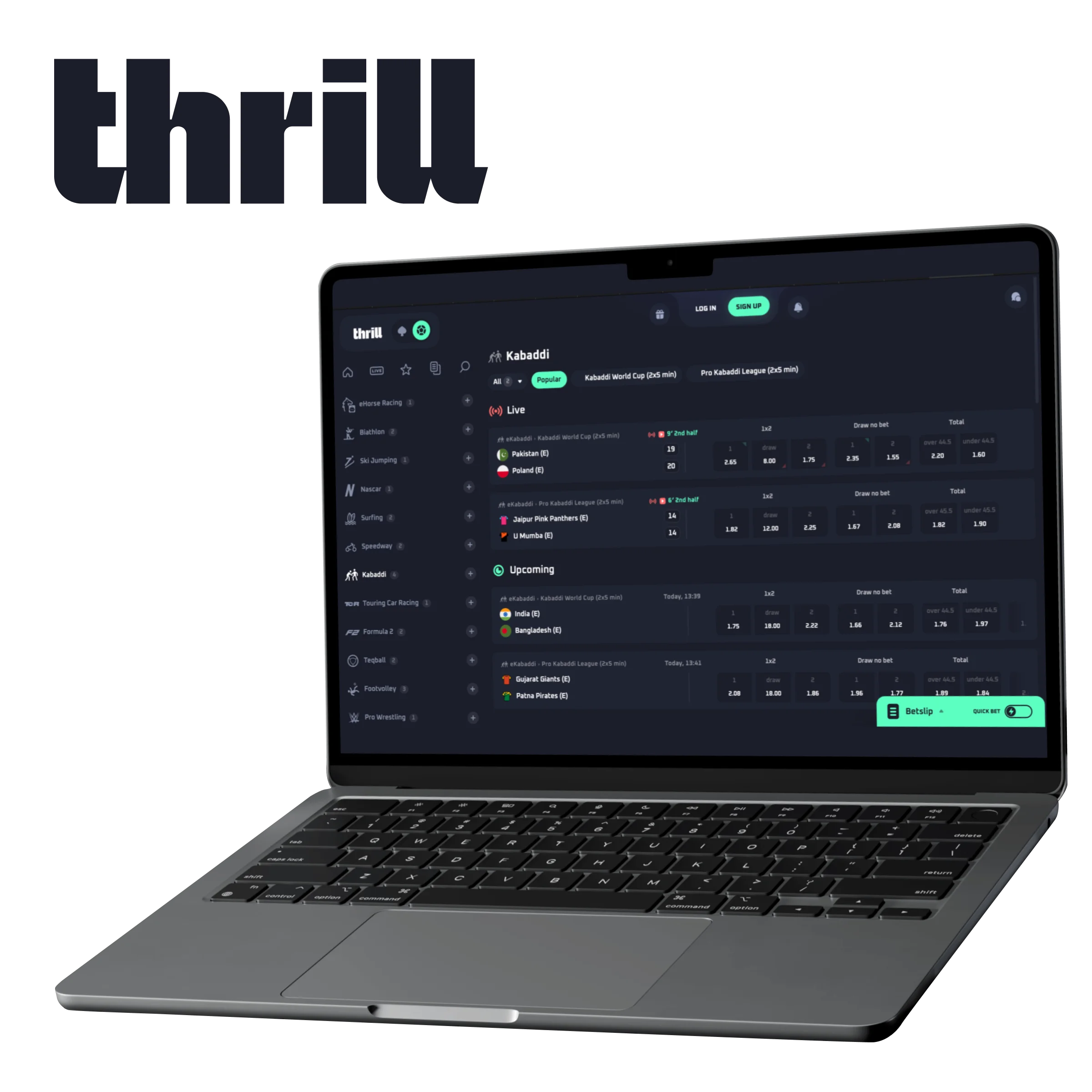 Thrill Website.