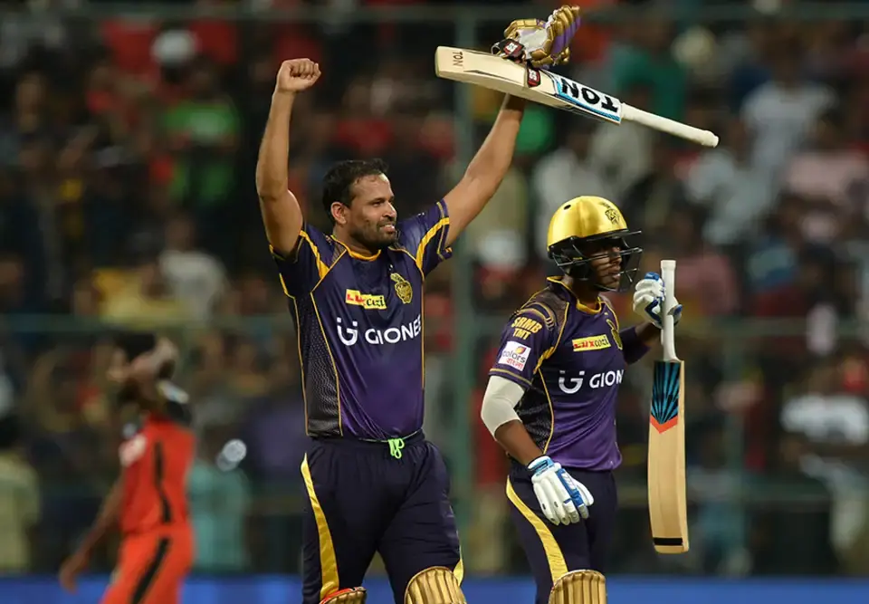 Kolkata Knight Riders defeated Royal Challengers Bengaluru by 5 wickets.