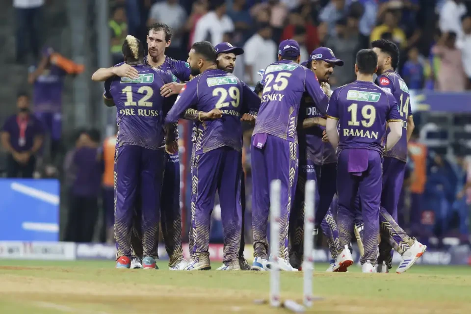 Kolkata Knight Riders defeated the Mumbai Indians by 24 runs.
