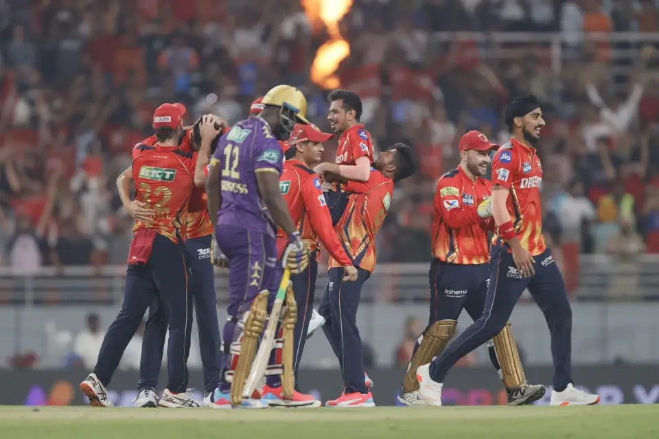Kolkata Knight Riders defeated Punjab Kings by 16 runs.