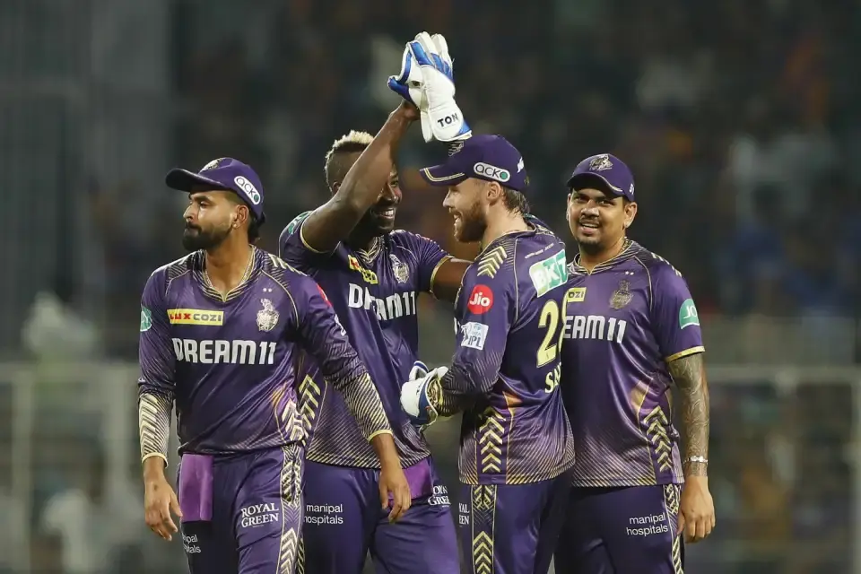 Kolkata Knight Riders defeats Mumbai Indians by 18 runs.