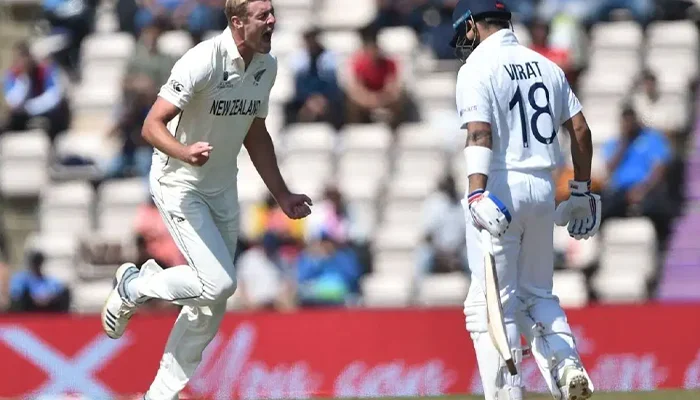 Kyle Jamieson dismissed Virat Kohli in both the innings of the World Test Championship.