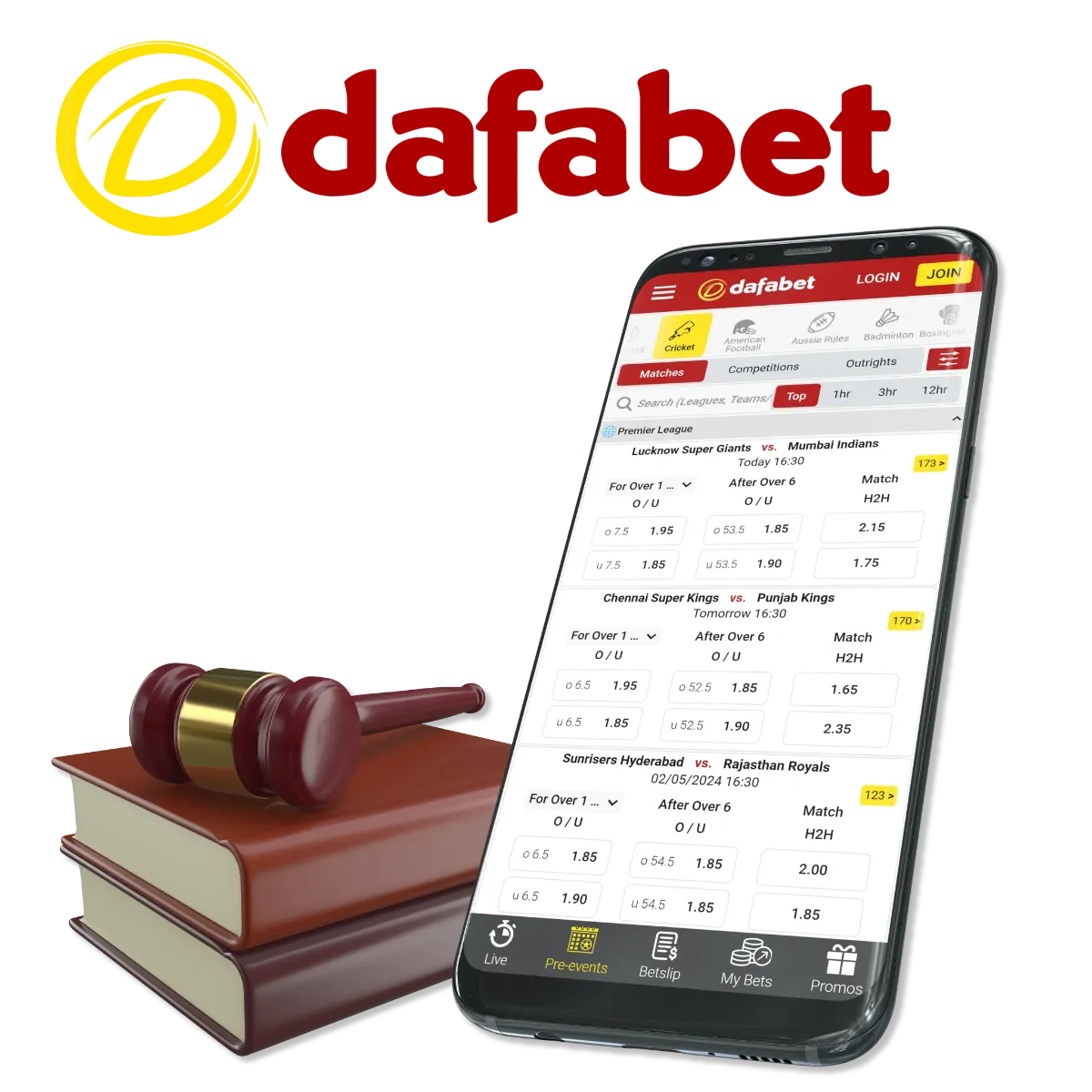 If you want to enjoy and profit from cricket betting, then the Dafabet mobile app is definitely for you. 