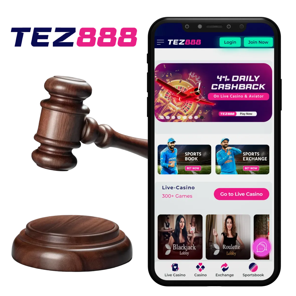 The Tez888 app will be a wonderful choice for all betting enthusiasts.