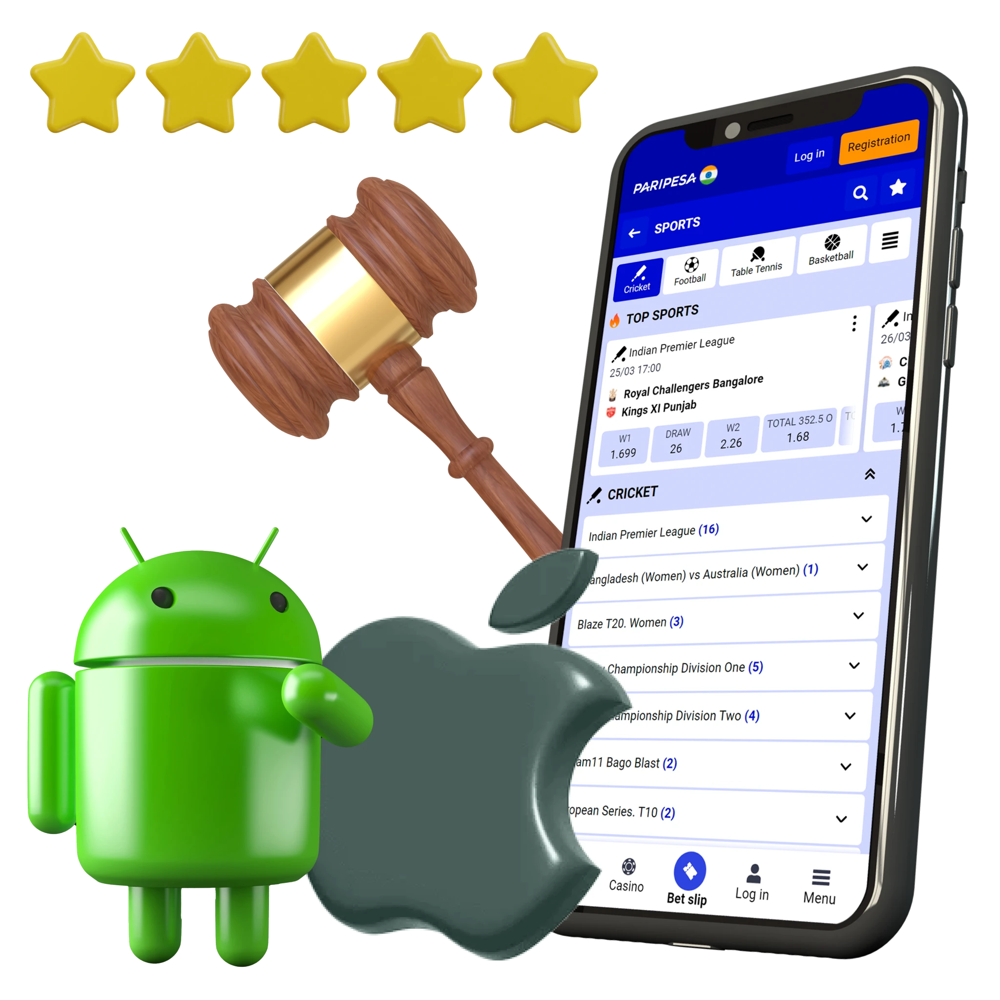 Legal Cricket Betting Apps