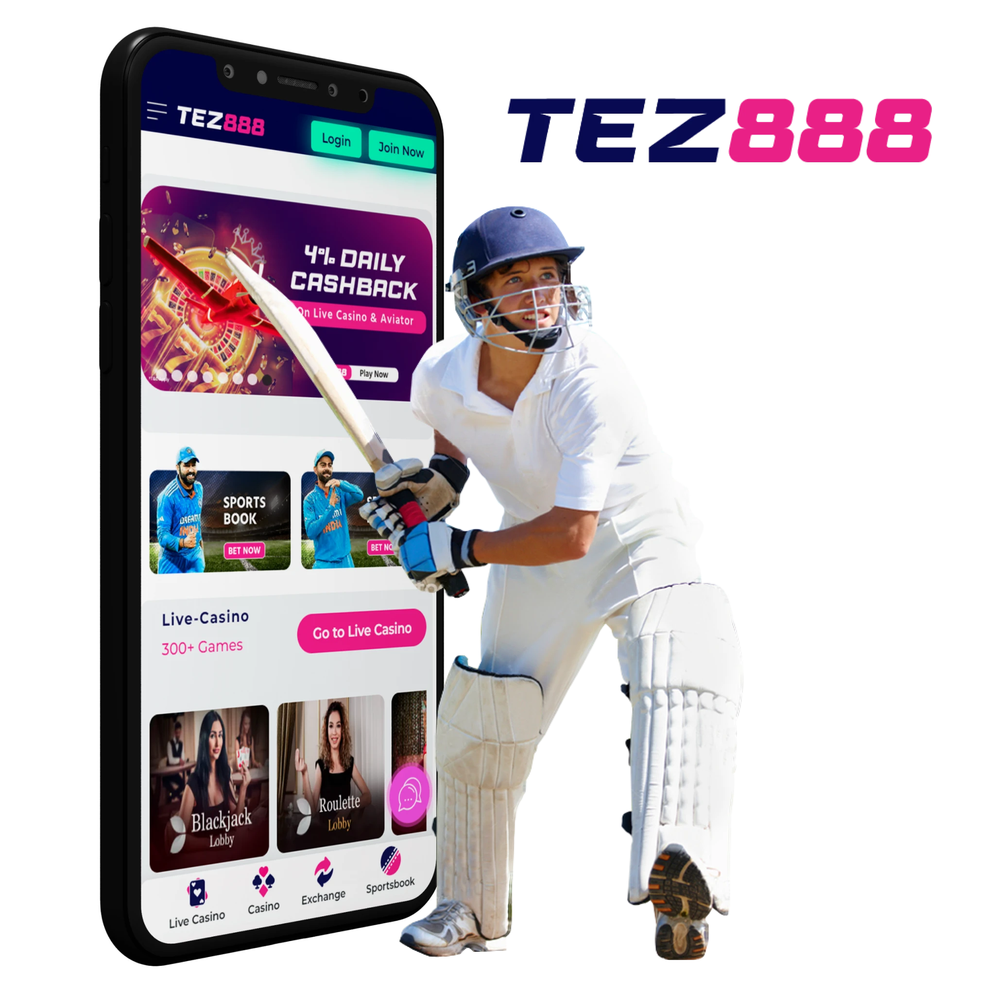 Tez888 app offers substantial advantages to betting admirers, such as generous bonuses and extensive cricket coverage.
