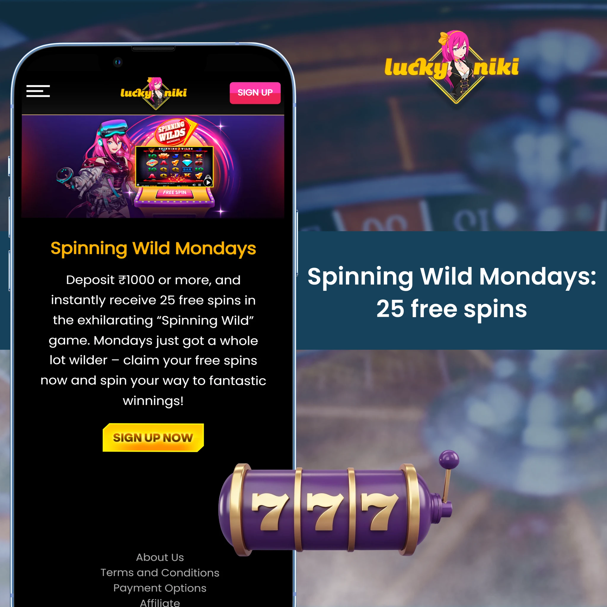 Spinning Wild Mondays.