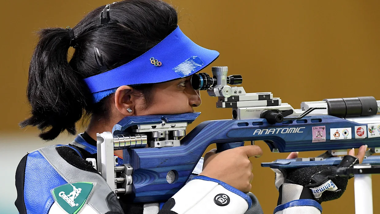 ISSF World Cup Changwon | Shahu Tushar Mane and Mehuli Ghosh win mixed team 10m air rifle gold