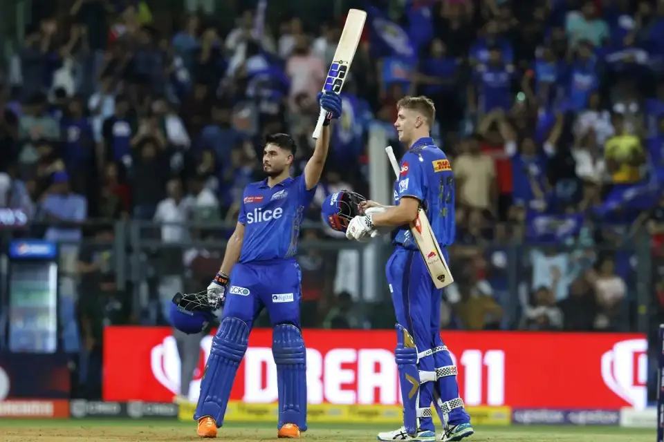 Mumbai Indians defeated Royal Challengers Bengaluru by 6 wickets.
