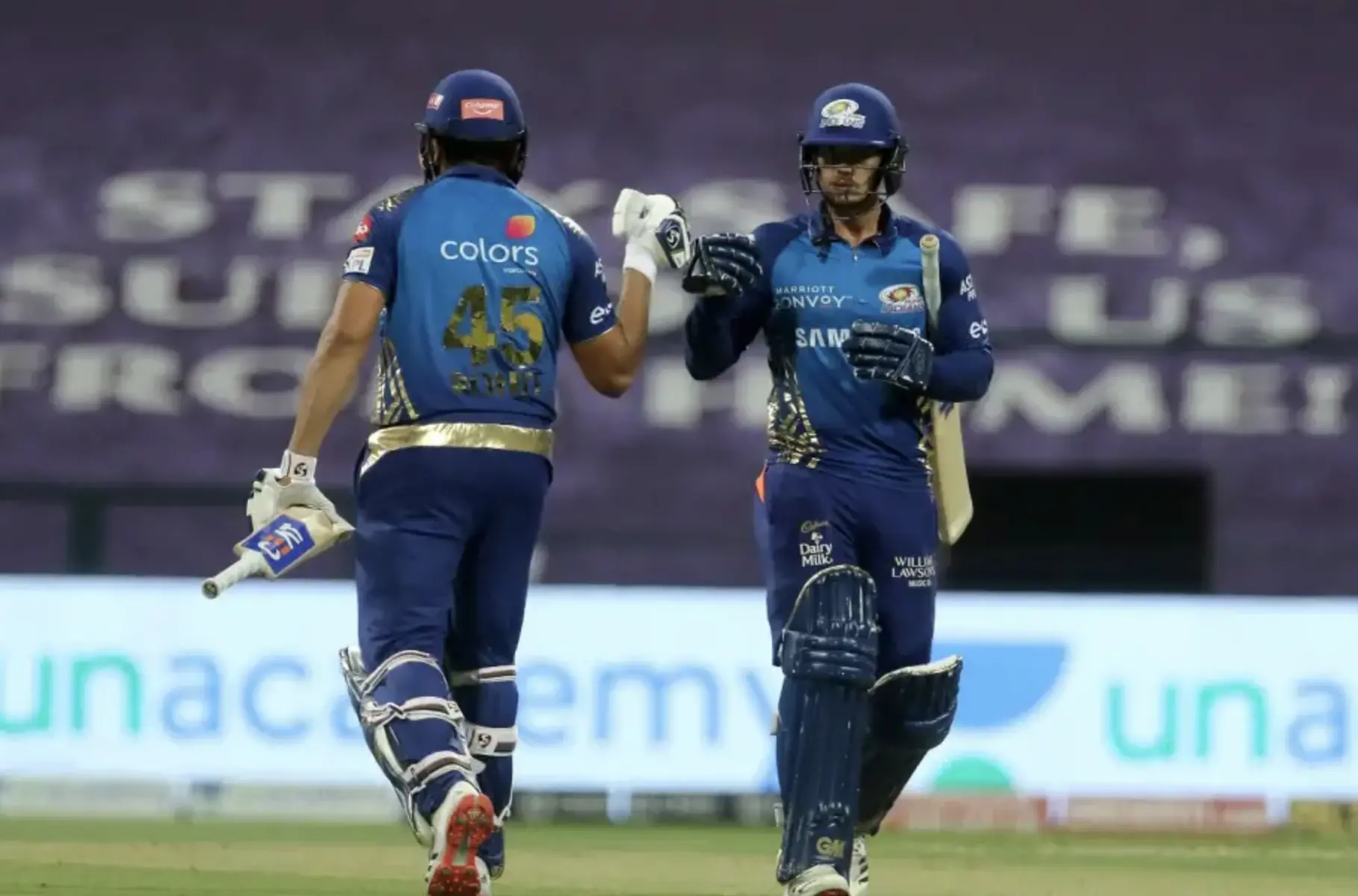Mumbai Indians defeated Kolkata Knight Riders by 8 wickets.