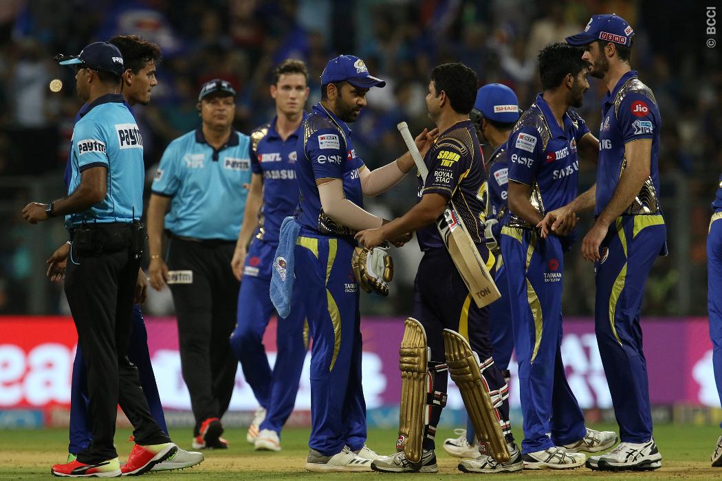 Twitter reacts to Dinesh Karthik's odd captaincy decisions and KKR's batting woes as MI win comfortably