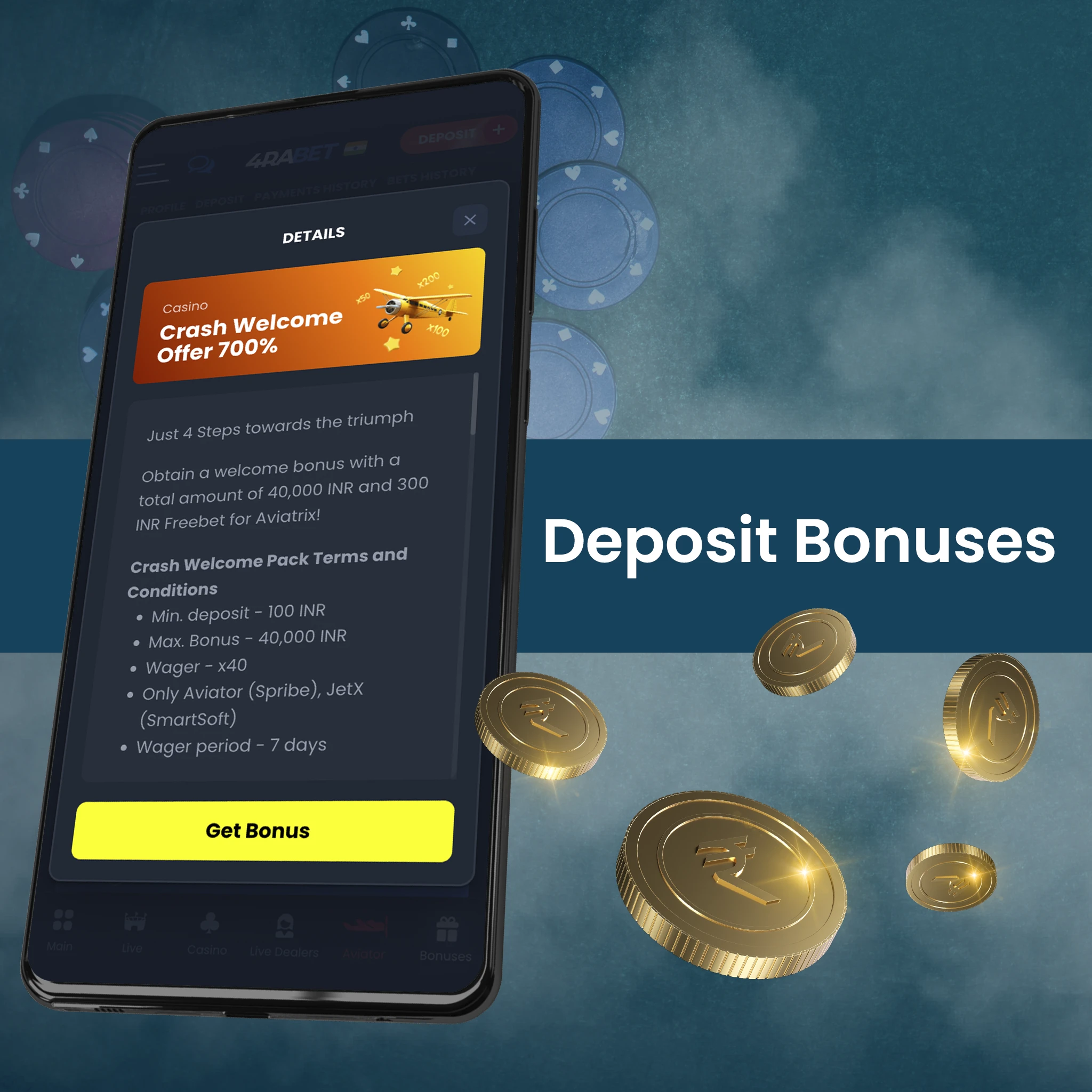 Deposit Bonuses.