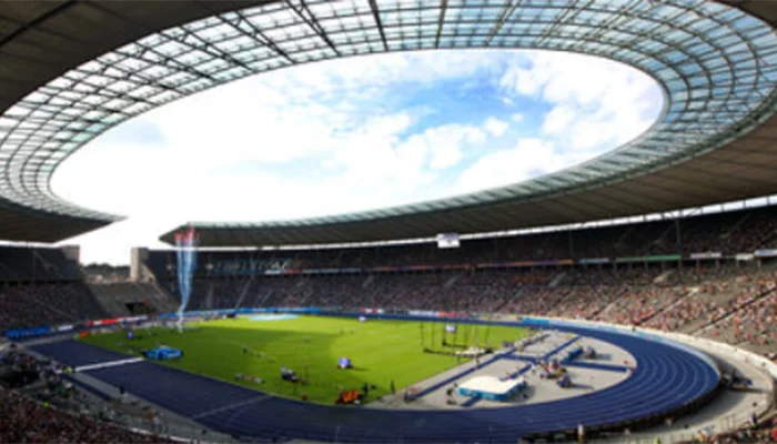 Olympiastadion Berlin, which will host EURO 2024 matches.