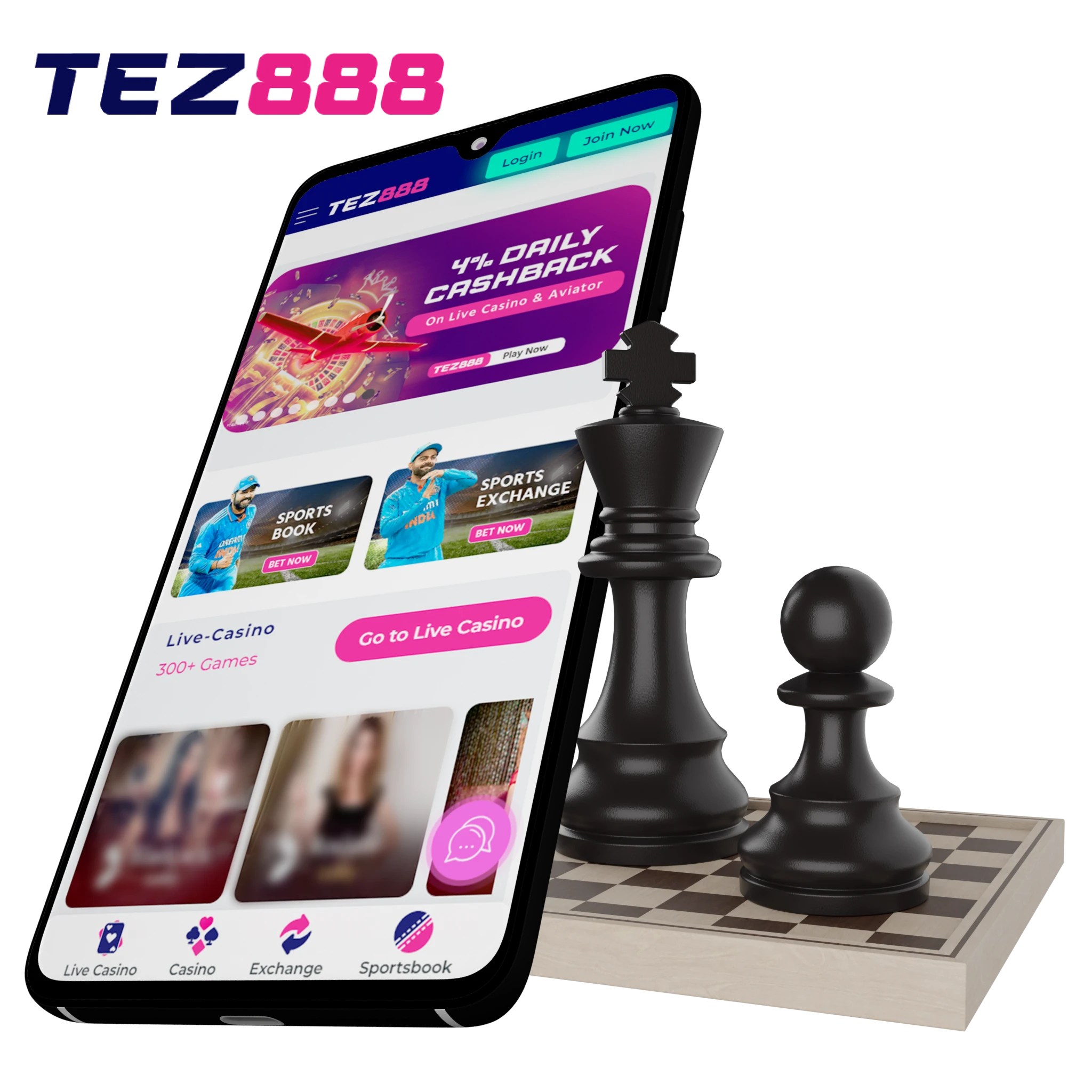 Tez888 app offers a comprehensive and rewarding platform for chess devotees.